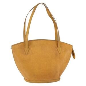 LOUIS VUITTON Epi Saint Jacques Shopping Shoulder Bag Yellow M52269 Auth gh826